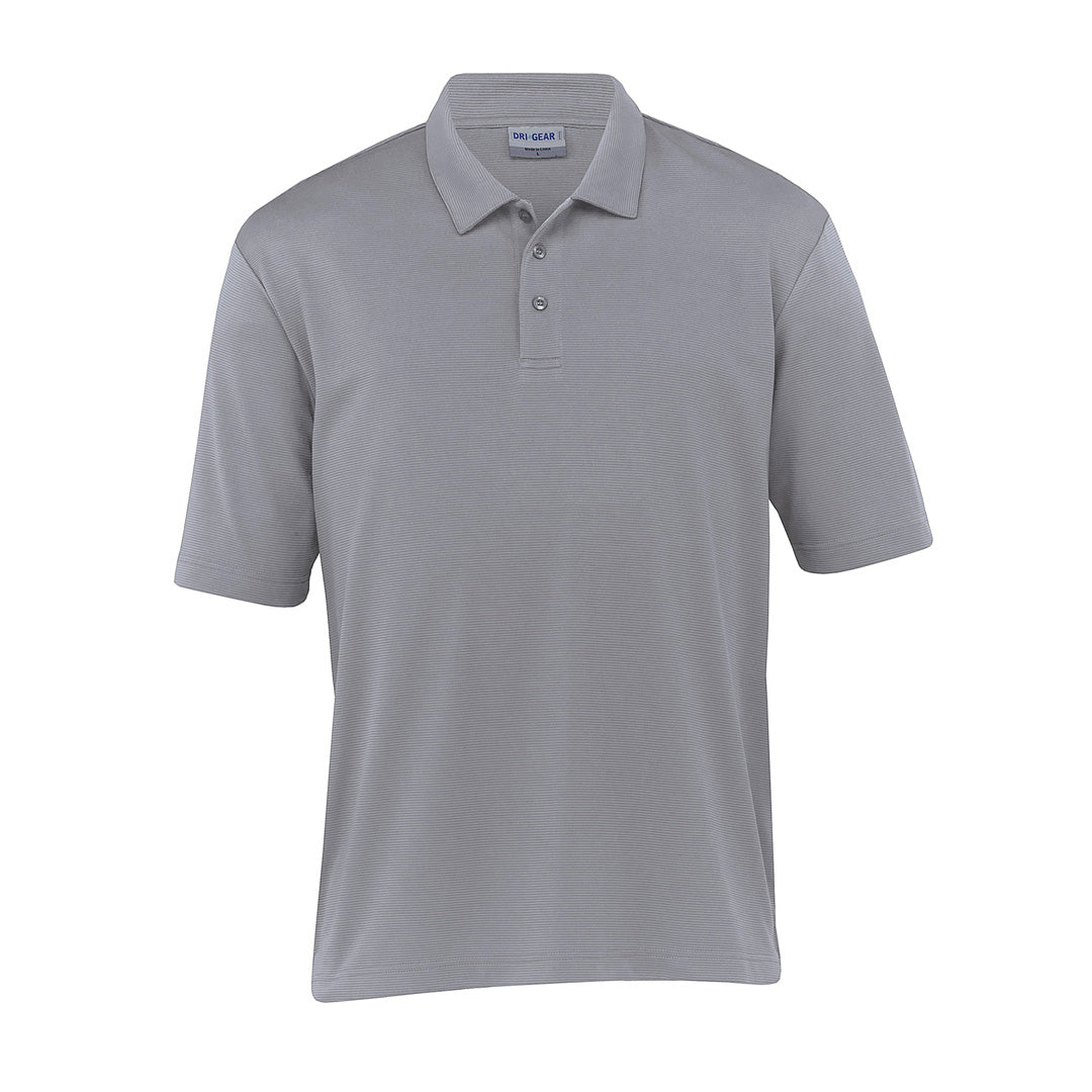 Gear for Life The Dri Gear Ottoman Lite Polo | Mens Aluminium Shirts & Tops
