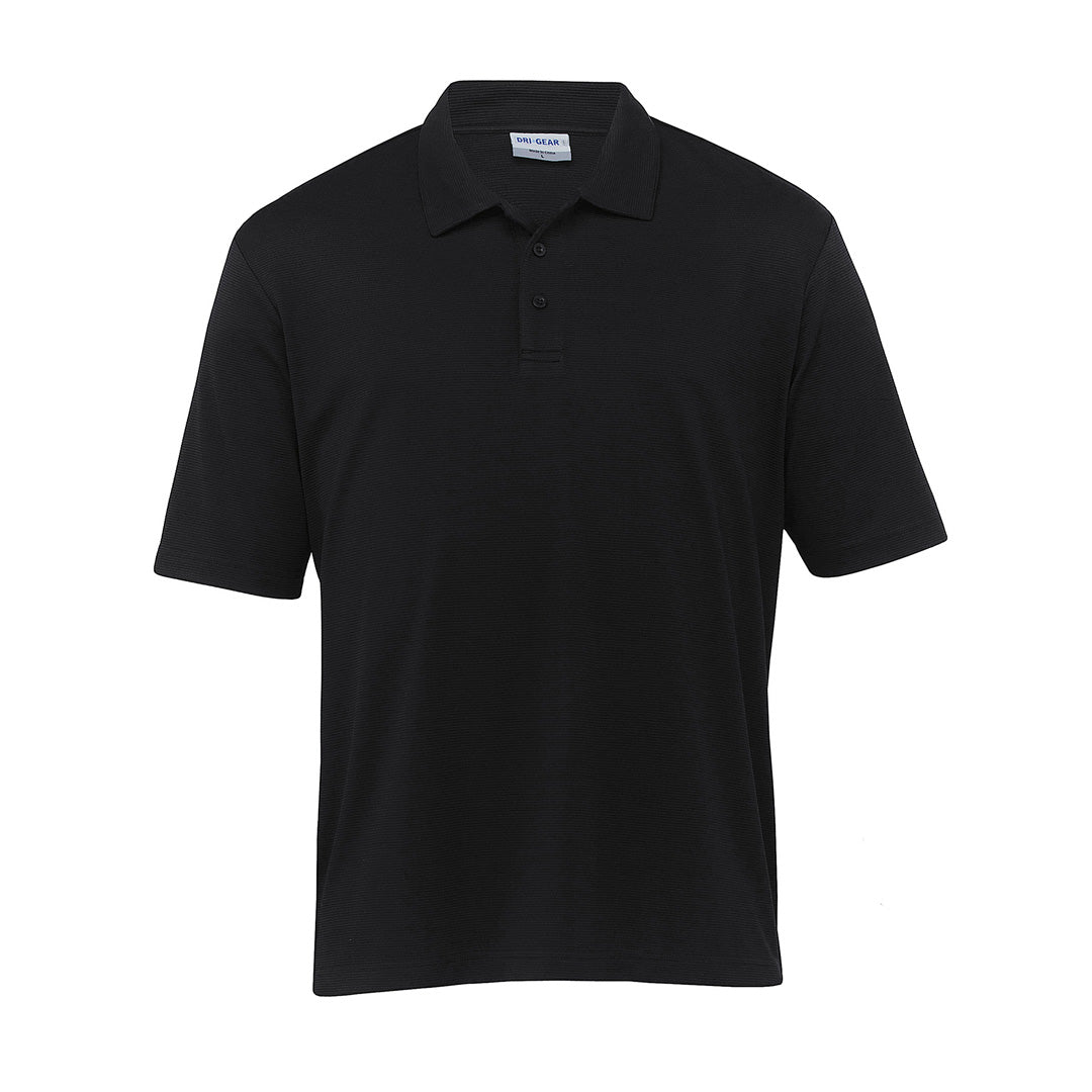 Gear for Life The Dri Gear Ottoman Lite Polo | Mens Black Shirts & Tops