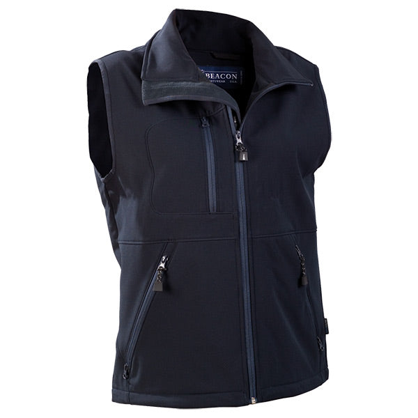 James Harvest The Montana Vest | Mens Navy Vests