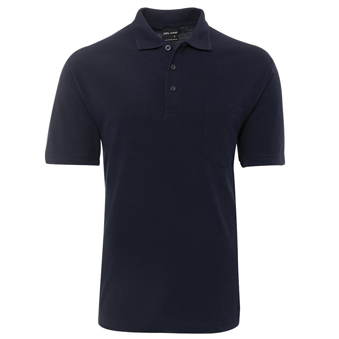 Jbs Wear The Pique Pocket Polo | Short Sleeve | Unisex Navy Shirts & Tops