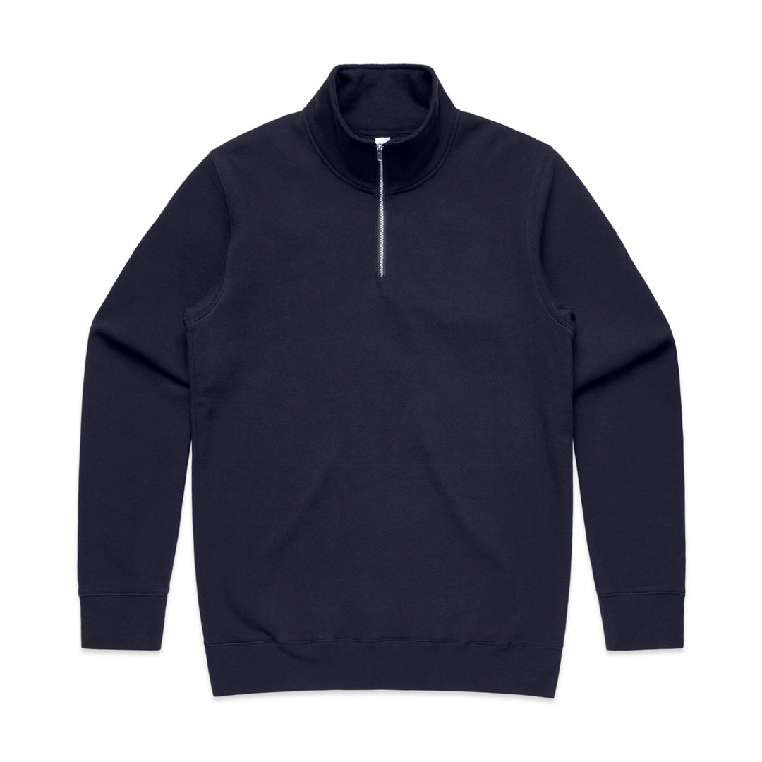AS Colour The Half Zip Crew | Mens | Pullover Navy Outerwear