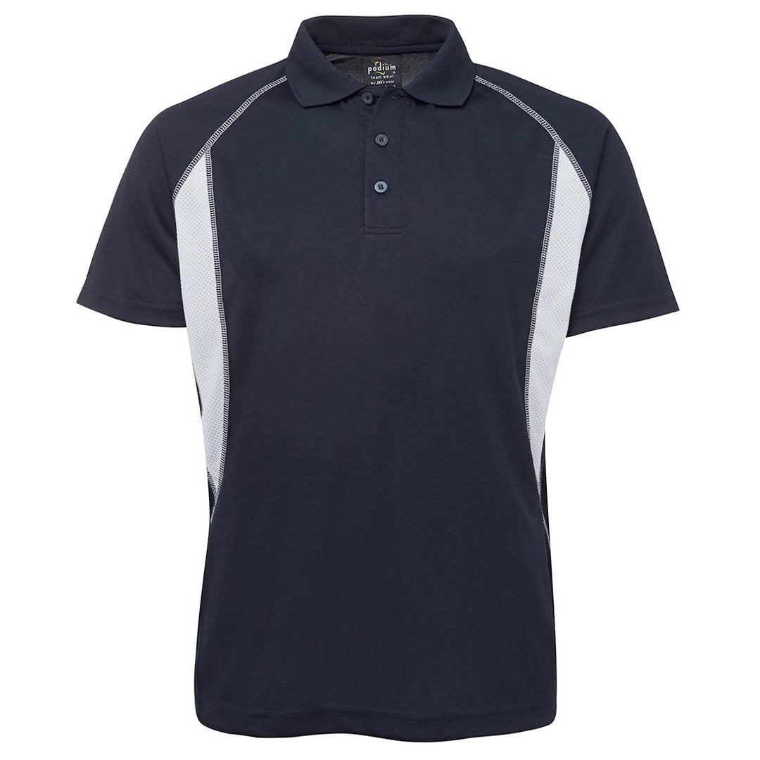 Jbs Wear The Insert Polo | Mens Navy/White Shirts & Tops