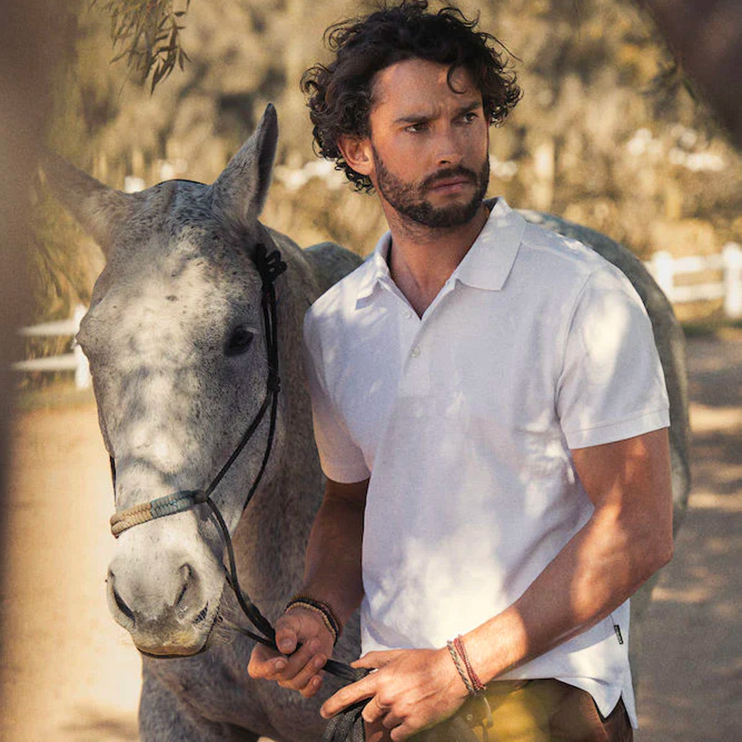 James Harvest The Neptune Polo | Mens | Modern Fit Shirts & Tops