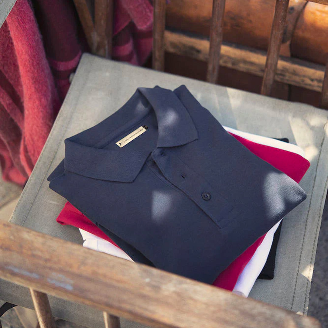 James Harvest The Neptune Polo | Mens | Modern Fit Shirts & Tops