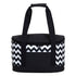 Po 'Di Fame The Oasis Chevron Cooler Bag Black/White Insulated Bags