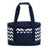 Po 'Di Fame The Oasis Chevron Cooler Bag Navy/White Insulated Bags