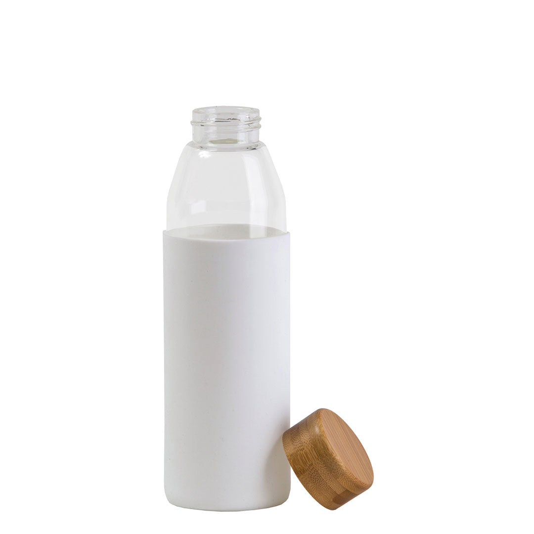 Po 'Di Fame The Orbit Glass Bottle White Water Bottles