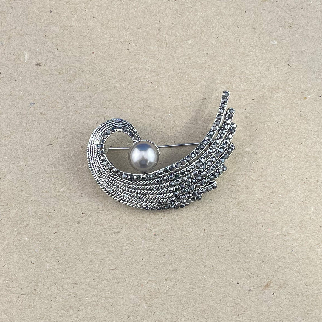House of Uniforms Peacock Pamela | Brooch One Size Brooches & Lapel Pins