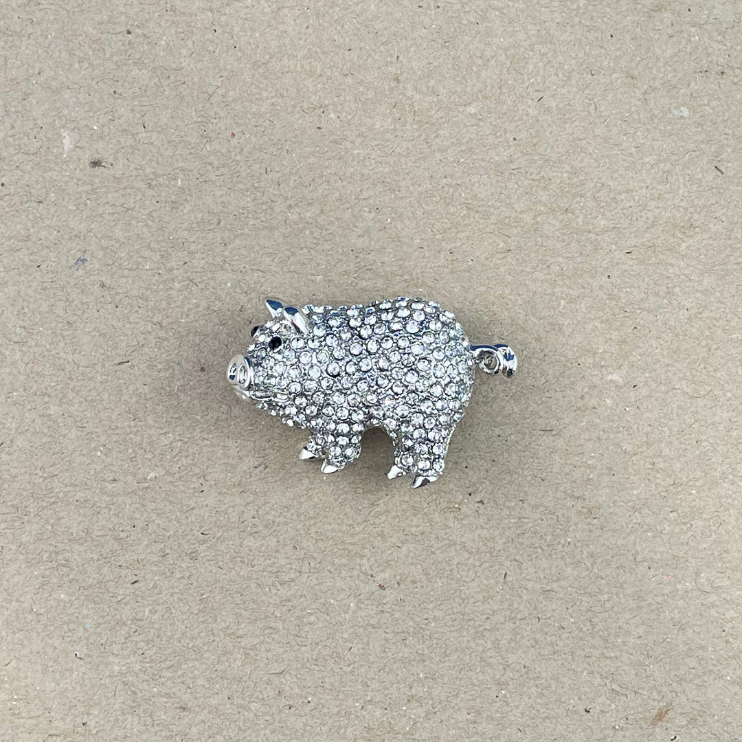House of Uniforms Pig Polly | Brooch One Size Brooches & Lapel Pins