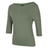 Jbs Wear The Boat Neck Tee | 3/4 Sleeve | Ladies Sage Shirts & Tops