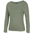 Jbs Wear The Boat Neck Tee | Long Sleeve | Ladies Sage Shirts & Tops