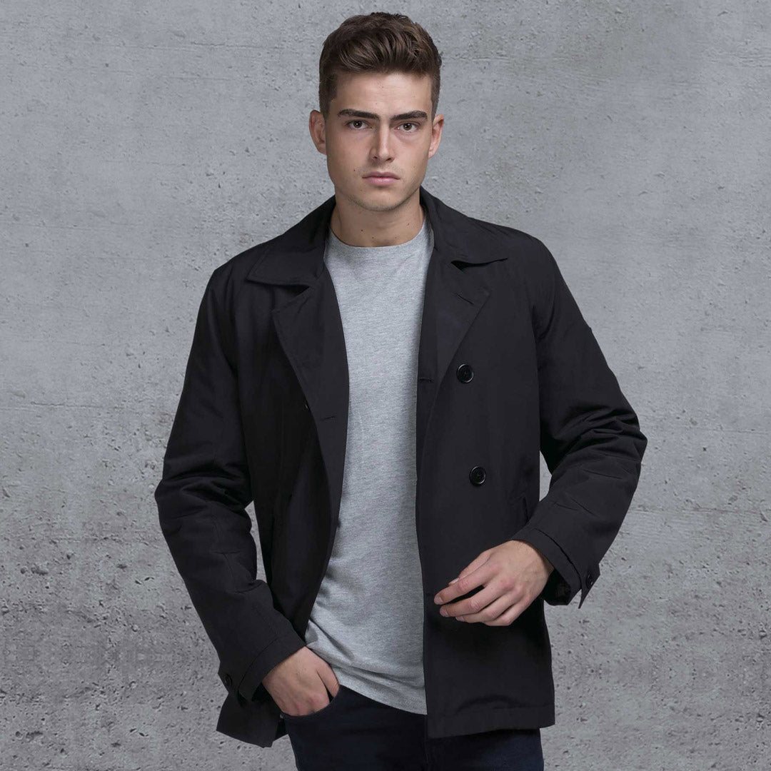 Smpli The Dakota Jacket | Mens Black Coats & Jackets