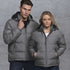 Smpli The Invert Puffa Jacket | Unisex Grey Marle Coats & Jackets