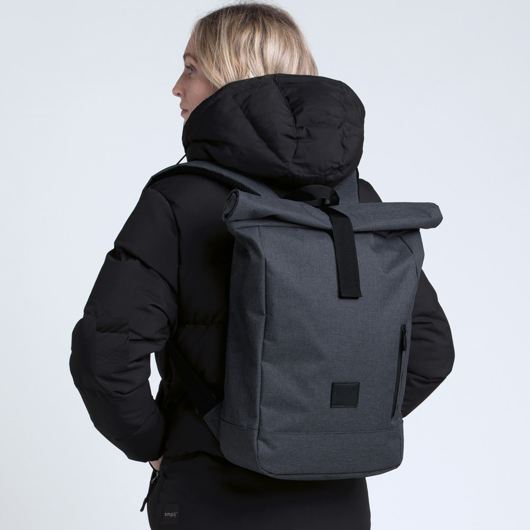 Smpli The Bounce Roll Top Backpack Backpacks