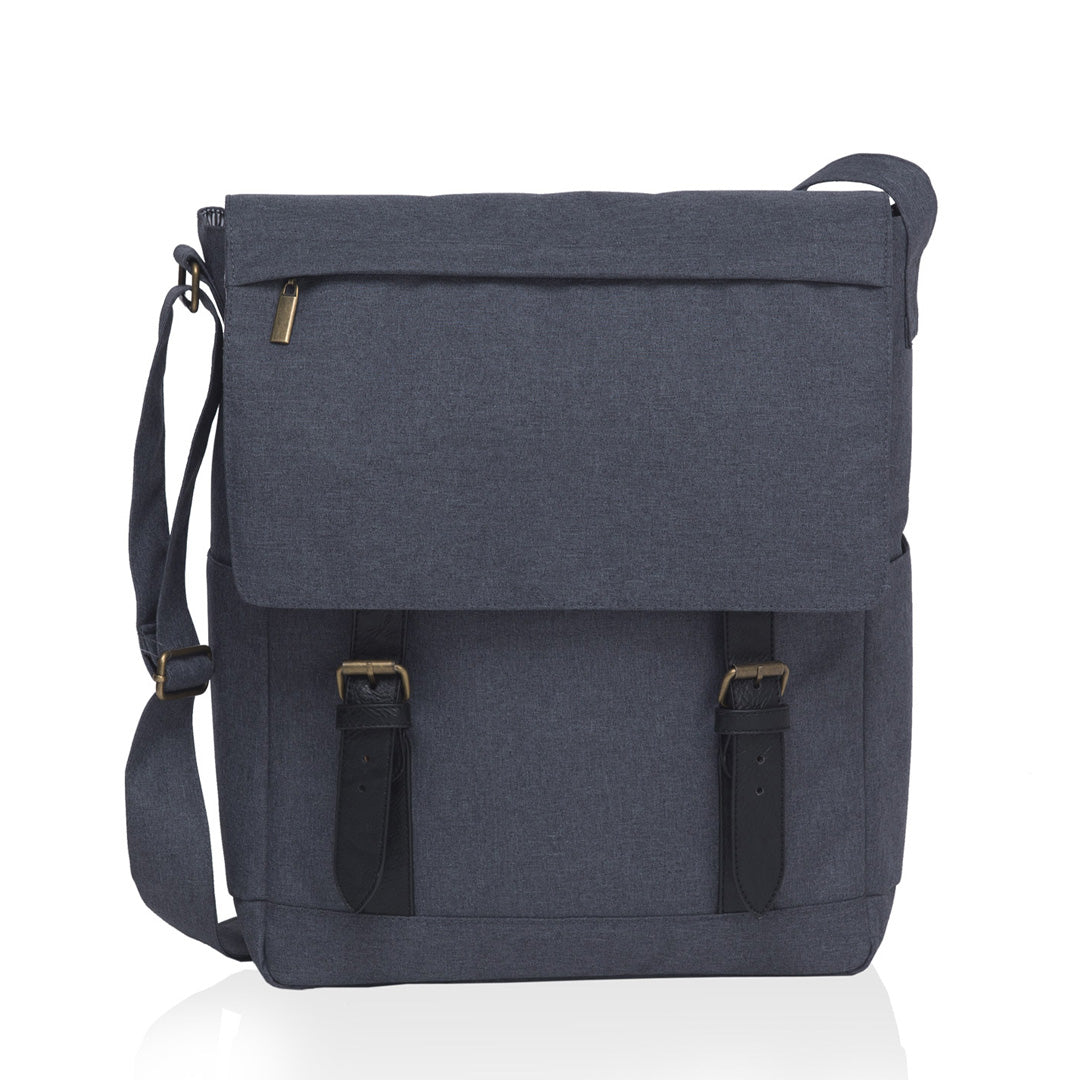 Smpli The Cross Over Messenger Bag Grey Marle Messenger Bags