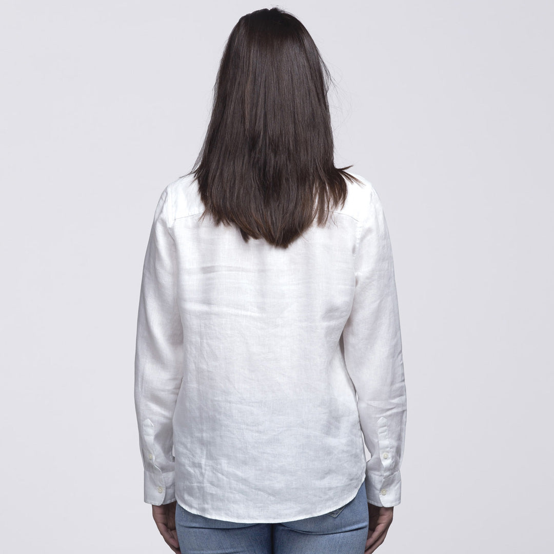 Smpli The Linen Shirt | Ladies | Long Sleeve Shirts & Tops