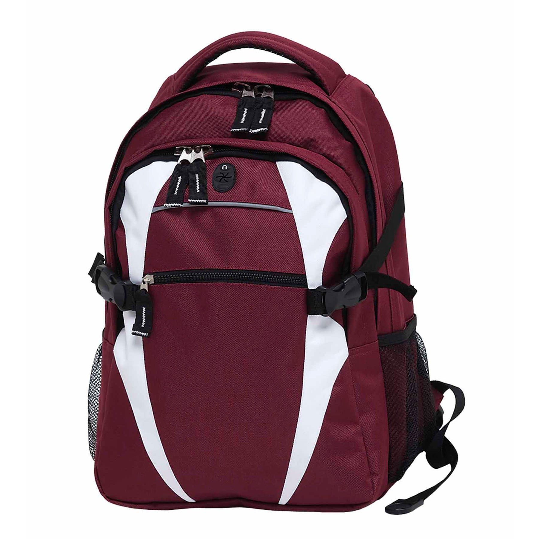 Gear for Life The Spliced Zenith Backpack Maroon/White Backpacks