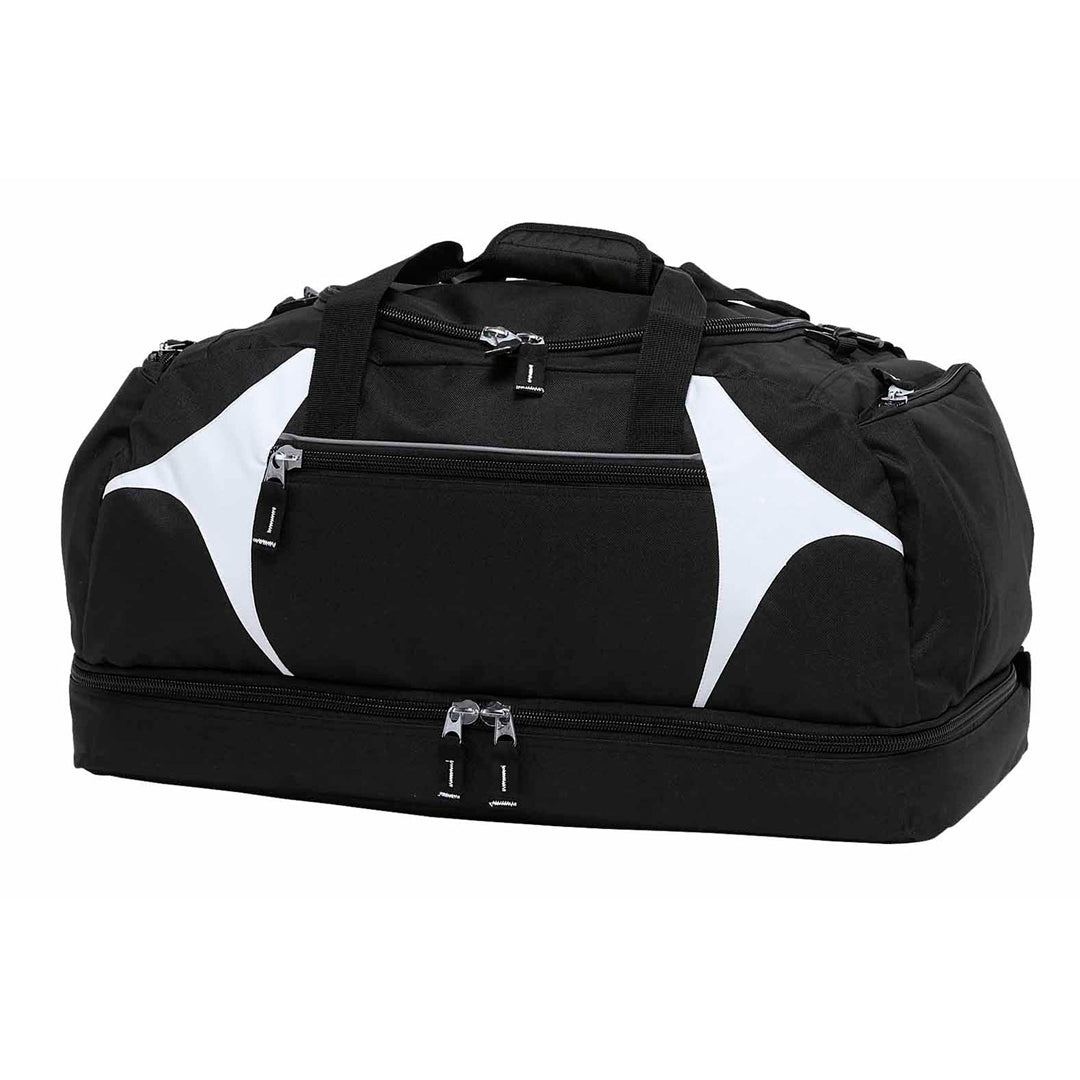 Gear for Life The Spliced Zenith Sports Bag Black/White Backpacks