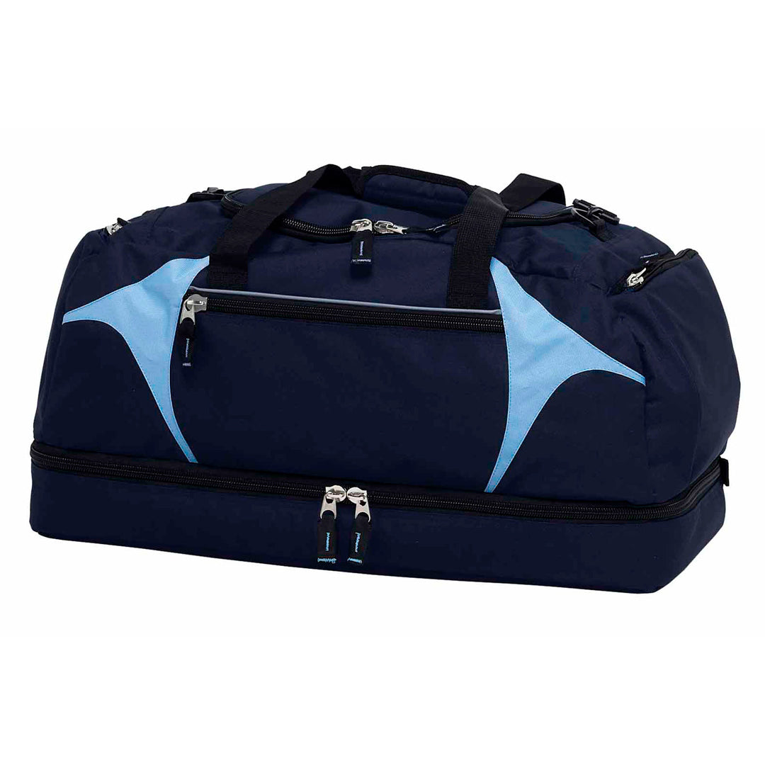 Gear for Life The Spliced Zenith Sports Bag Navy/Sky Backpacks