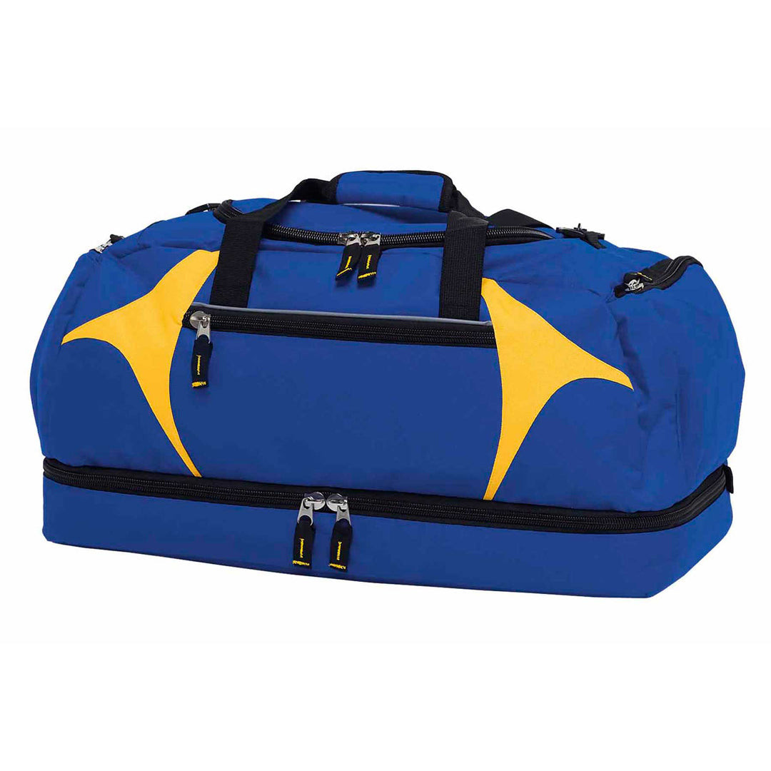 Gear for Life The Spliced Zenith Sports Bag Royal/Gold Backpacks