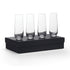 Po 'Di Fame The Stemless Champagne Flute Set Stemware