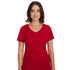 Healing Hands The Madison Scrub Top | Ladies Red Scrubs