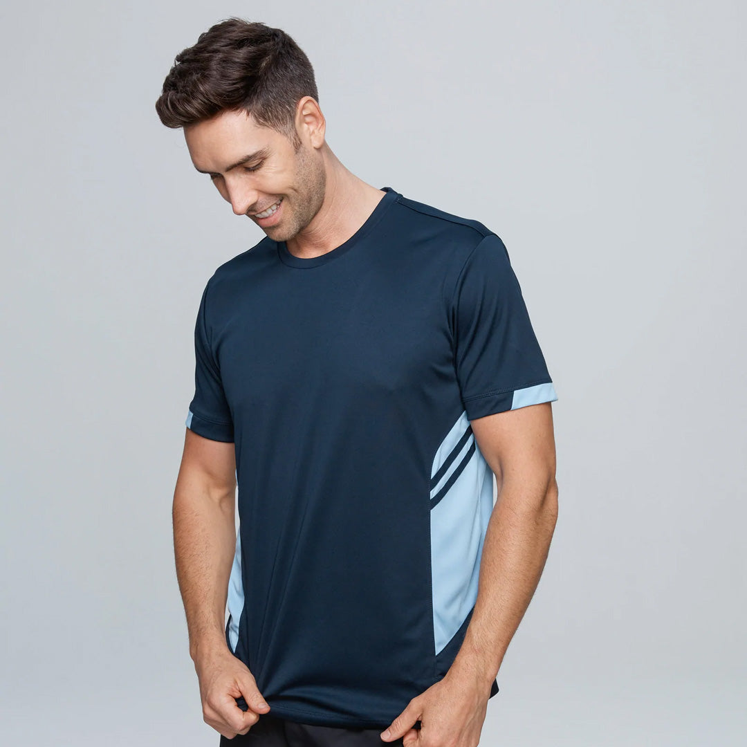 Aussie Pacific The Tasman Tee | Mens | Short Sleeve | Blue Base Shirts & Tops