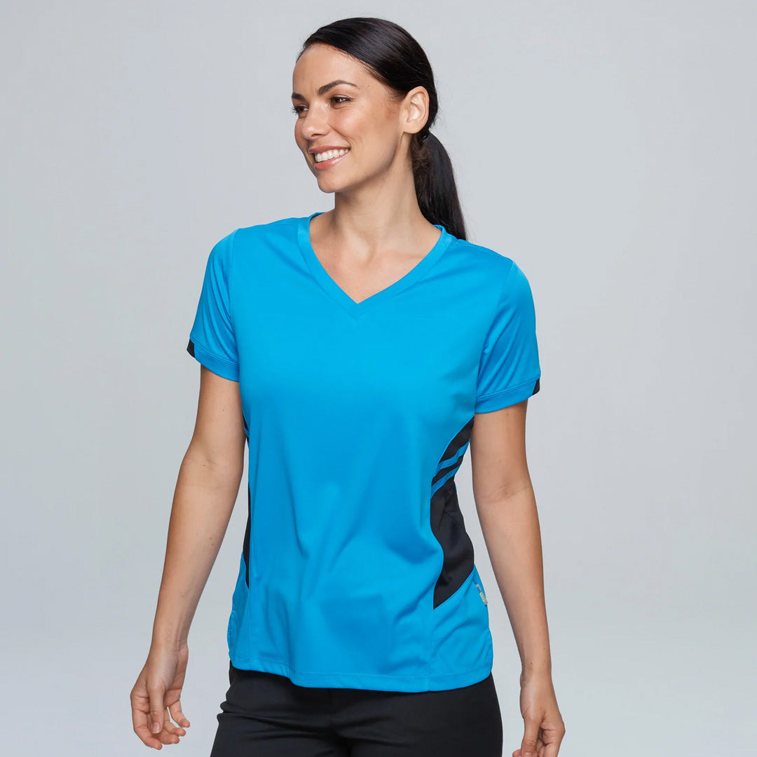 Aussie Pacific The Tasman Tee | Ladies | Short Sleeve | Blue Base Shirts & Tops