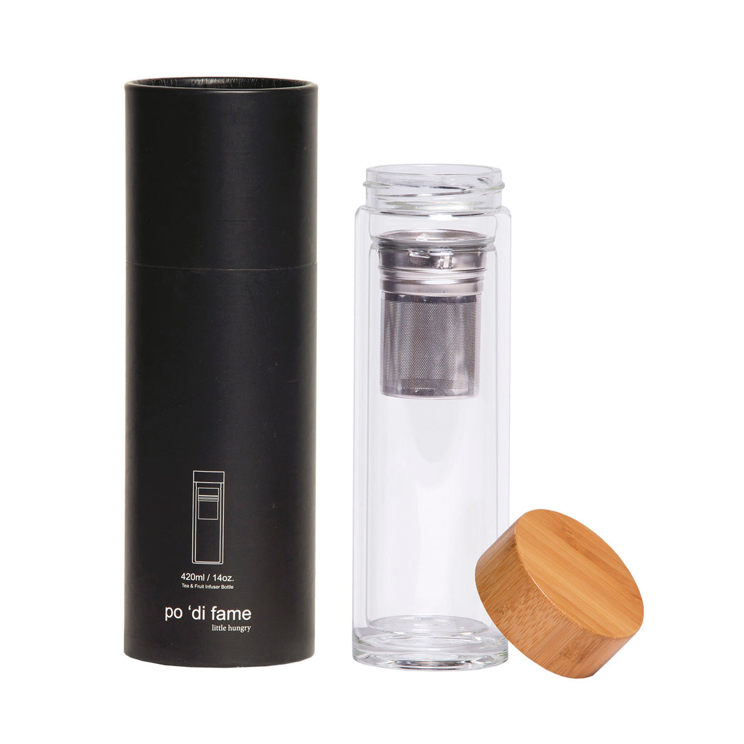 Po 'Di Fame The Tea and Fruit Infuser Bottle Coffee Servers & Tea Pots