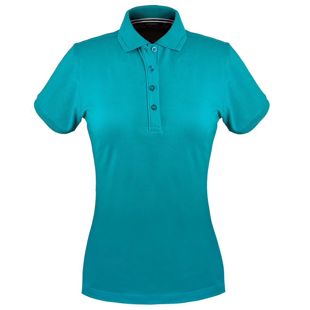 Stencil The Oceanic Polo | Ladies | Short Sleeve Shirts & Tops