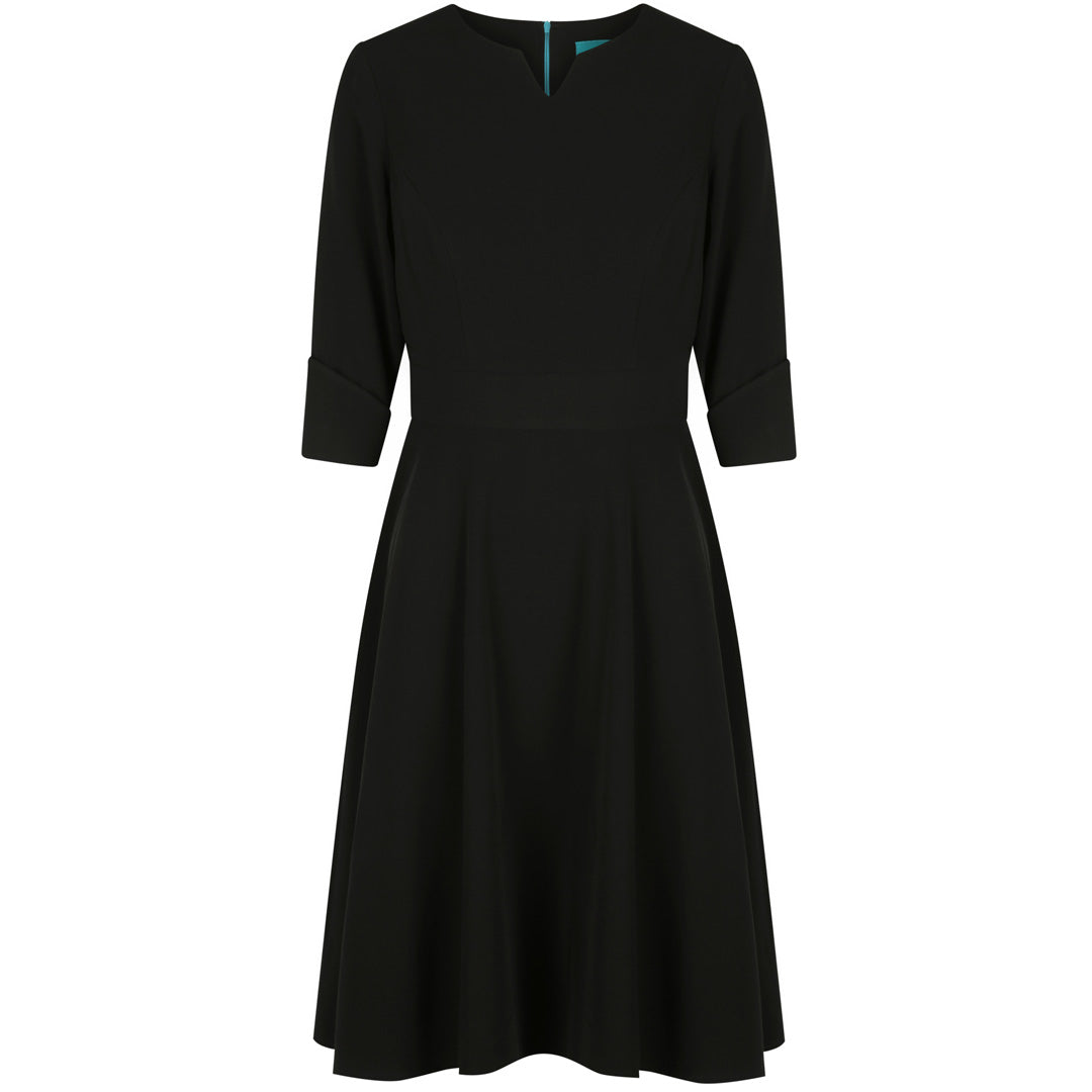 Bourne Crisp The Classic Thea Dress FR | Made in Melbourne Black Clothing