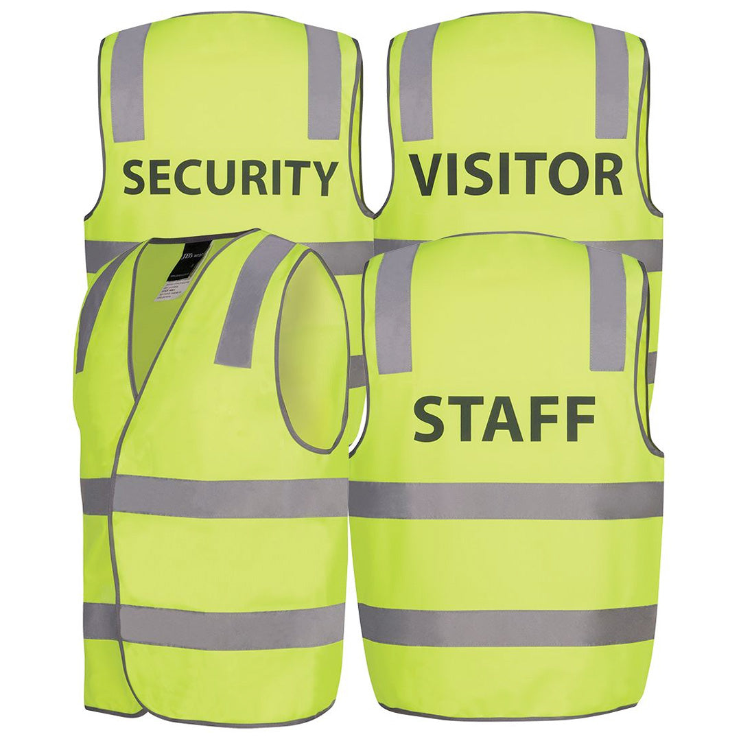 Jbs Wear The Hi Vis Printed Vest | Day Night Work Safety Protective Gear