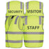 Jbs Wear The Hi Vis Printed Vest | Day Night Work Safety Protective Gear