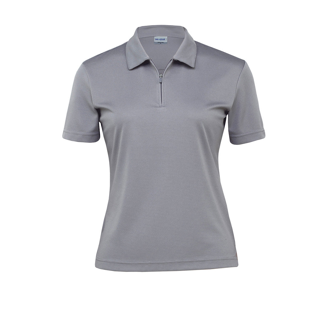 Gear for Life The Dri Gear Ottoman Lite Polo | Ladies Aluminium Shirts & Tops