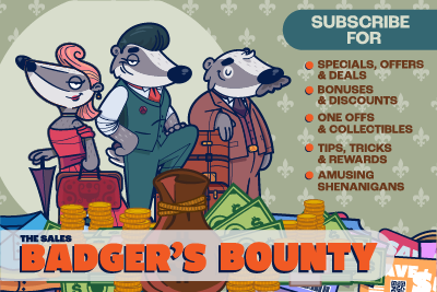 The Badgers Bounty Discounts & Freebies Subscriber Banner Image